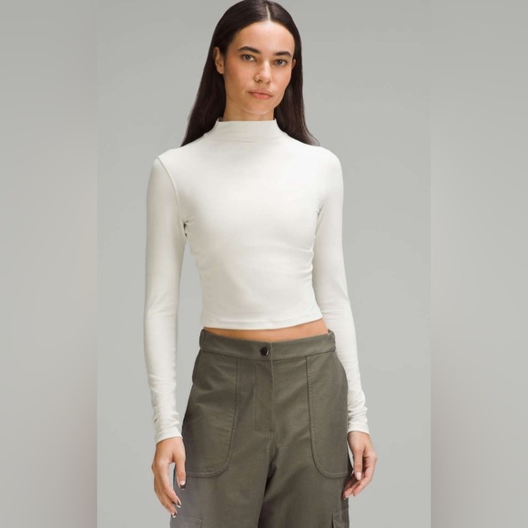 Lululemon All Aligned Mockneck Longsleeve 10 - Picture 1 of 5